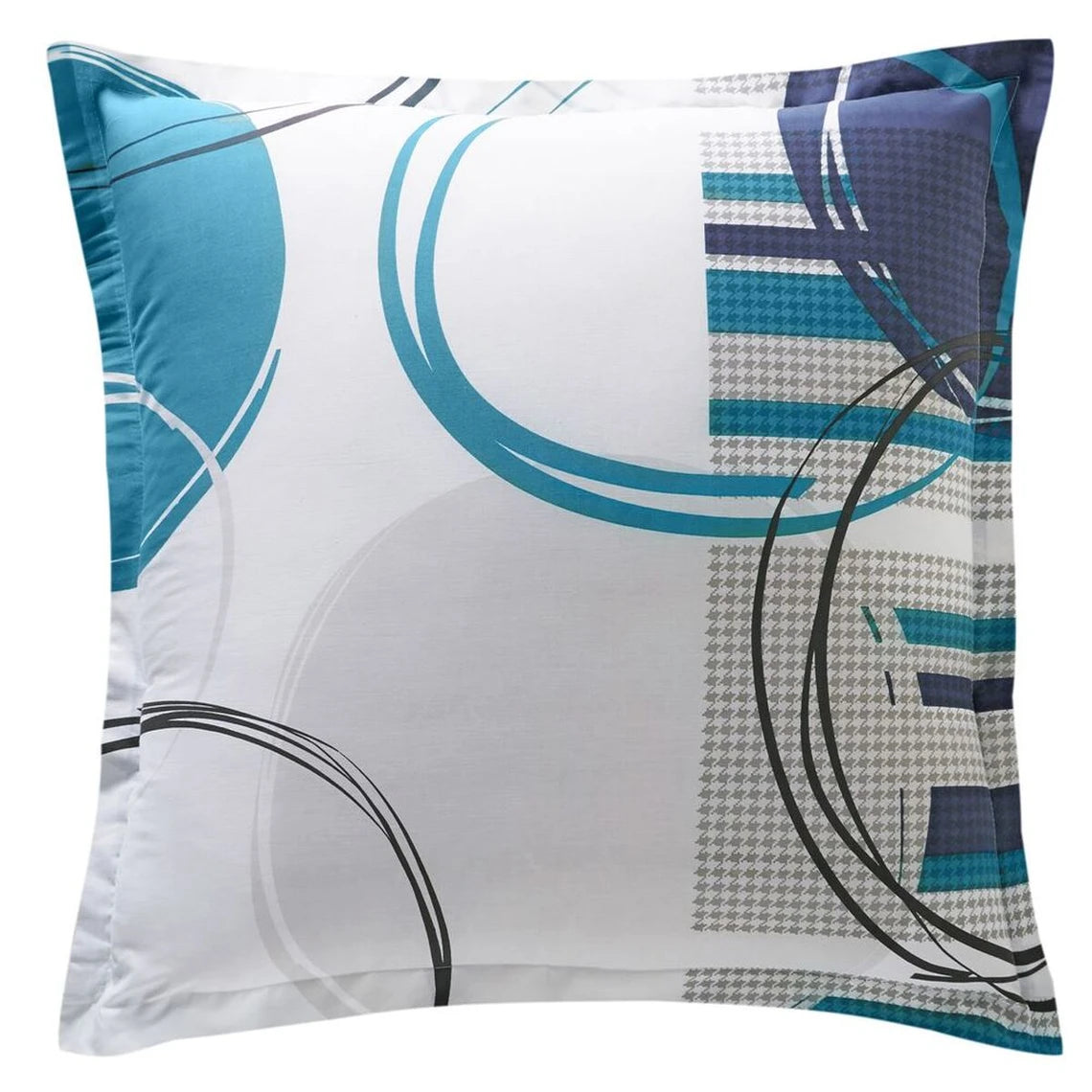 Taie d'oreiller 65x65 avec motif gamme cap été