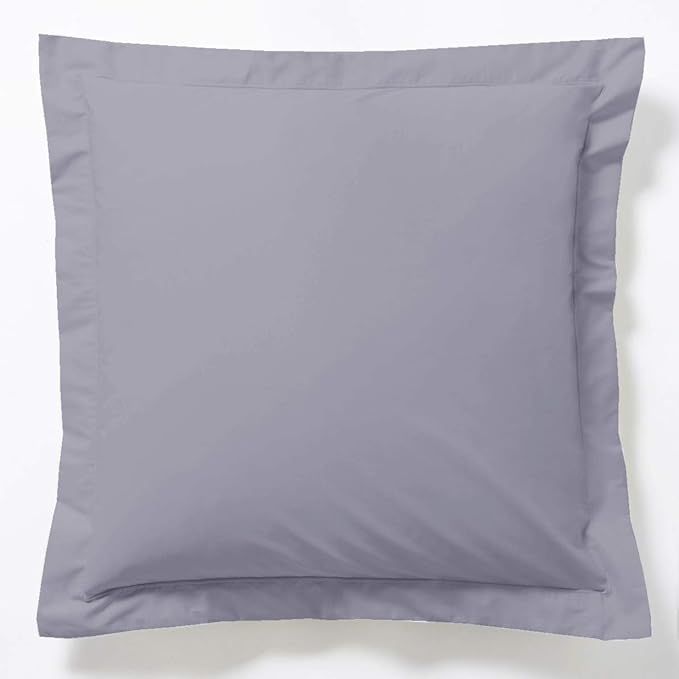 Taie d'Oreiller 65x65 cm en Coton gris
