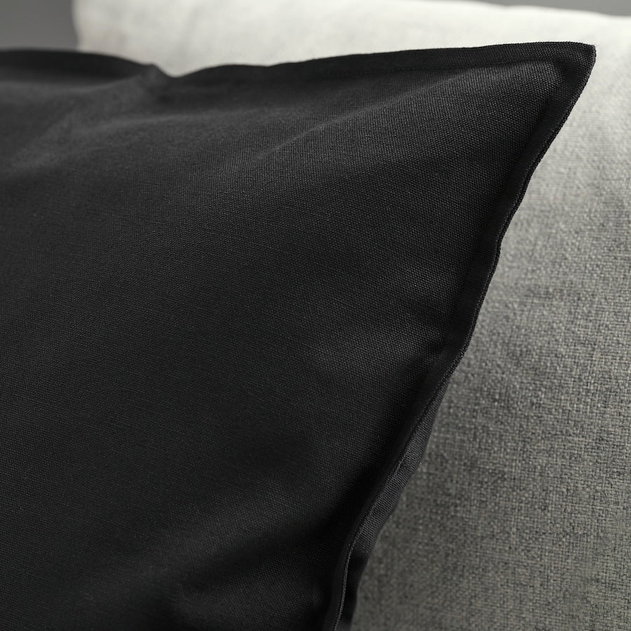Taie 50x50 noir IKEA
