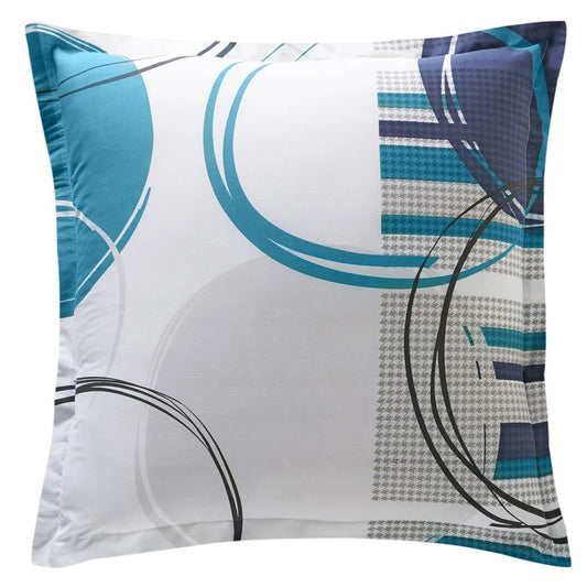 Taie d'oreiller 65x65 avec motif gamme cap été