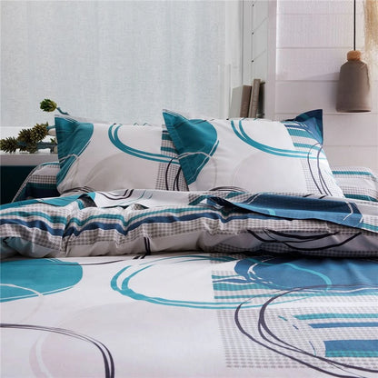 Taie d'oreiller 65x65 avec motif gamme cap été