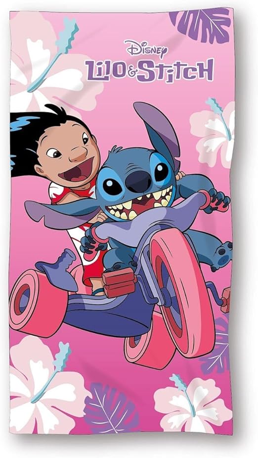 Serviette de Plage Disney stitch taille 70x140cm