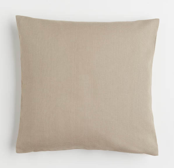 Taie 40x40 h&m home beige
