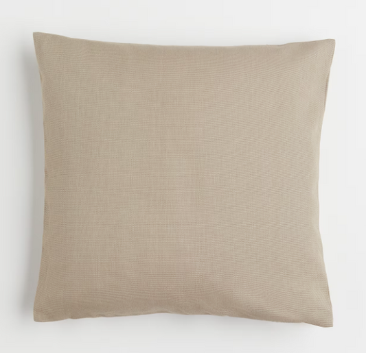Taie 40x40 h&m home beige