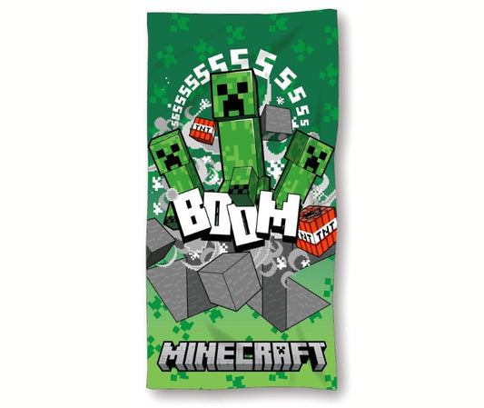 Serviette de Bain ou de Plage Minecraft 70x140