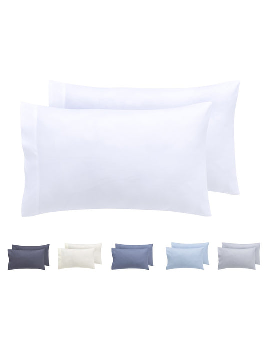 taie blanc todocama 80x40 lot de 2
