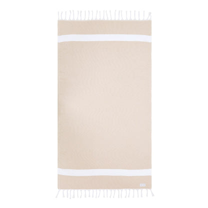 Serviette de plage 94x174 l'originale beige